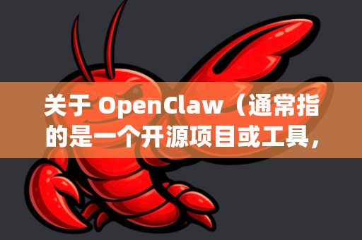 关于 OpenClaw（通常指的是一个开源项目或工具，但根据你的描述，我假设你指的是某个特定的软件或库，比如一个机器人抓手控制相关的开源项目）要确定哪个版本最稳定，建议你采取以下步骤-第1张图片-OpenClaw官网 - 龙虾本地部署|安装下载