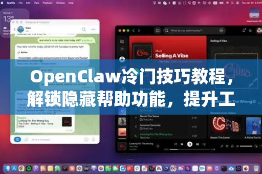 OpenClaw冷门技巧教程，解锁隐藏帮助功能，提升工作效率
